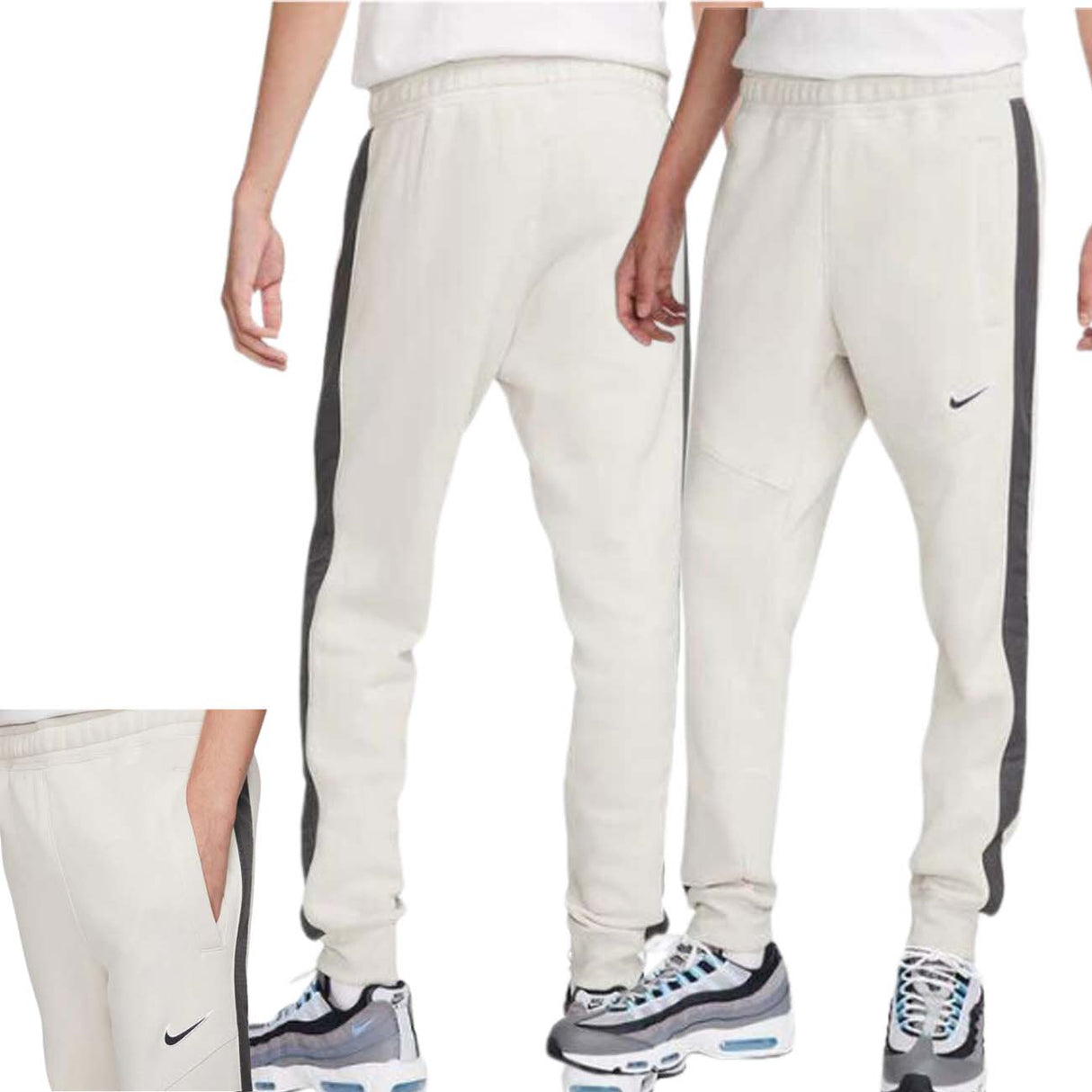 NIKE FN0246 072 SPORTWEAR COTTON FLEECE PANTS