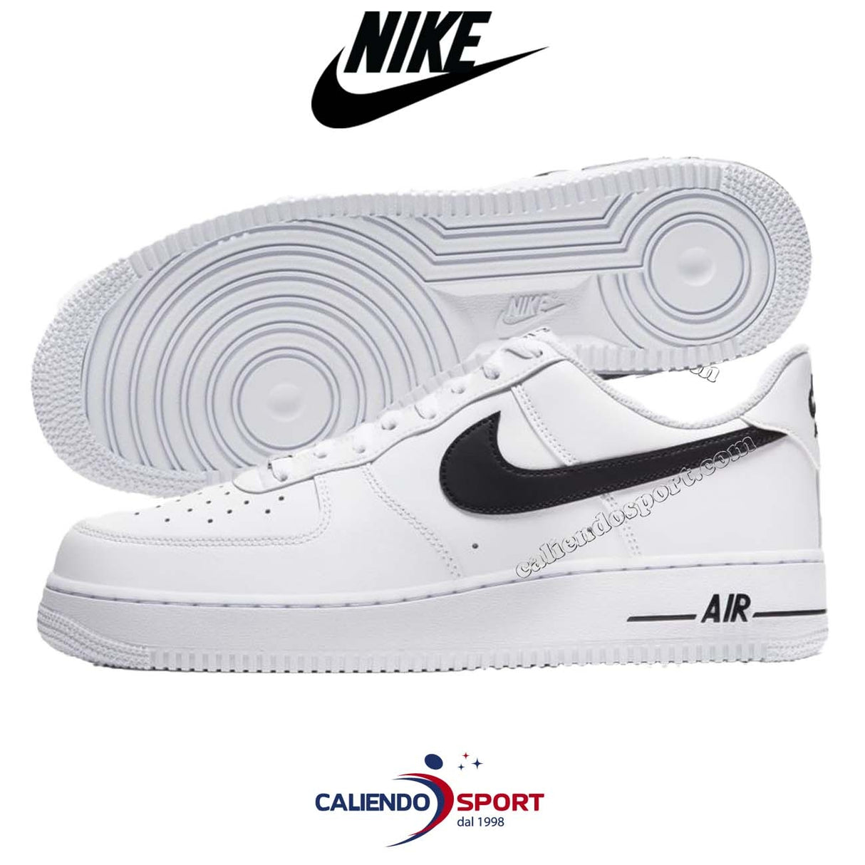 SCARPA NIKE AIR FORCE 1 07 CJ0952 100 BIANCO