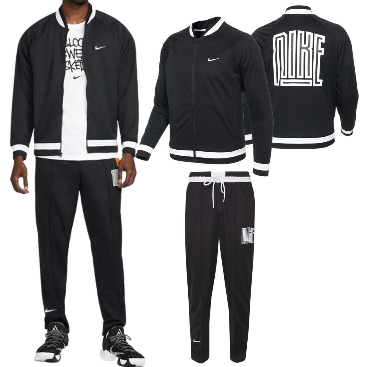 JACKET + PANTS NIKE DH7116 011 DH6749 010 DRI-FIT