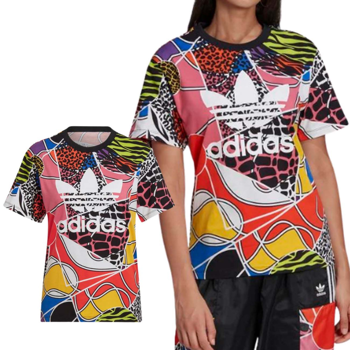 T-SHIRT DONNA ADIDAS HC4464 RICH MNISI