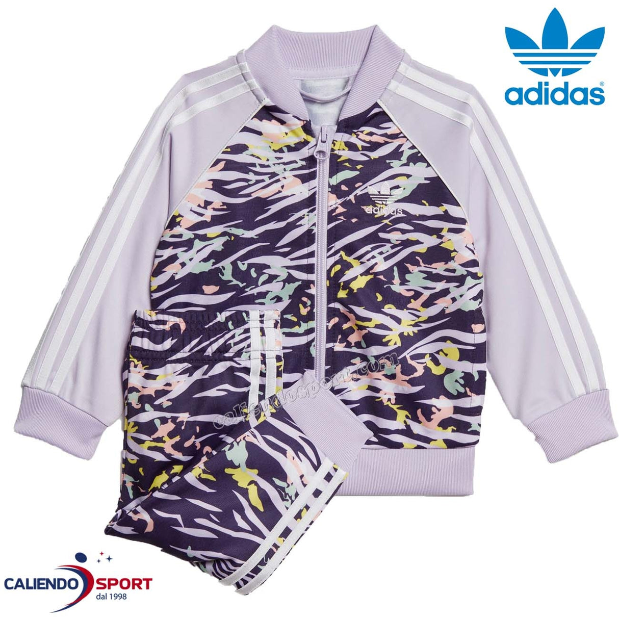 ADIDAS GD2857 SST ACETATE FULL ZIP GIRL'S TRACKSUIT