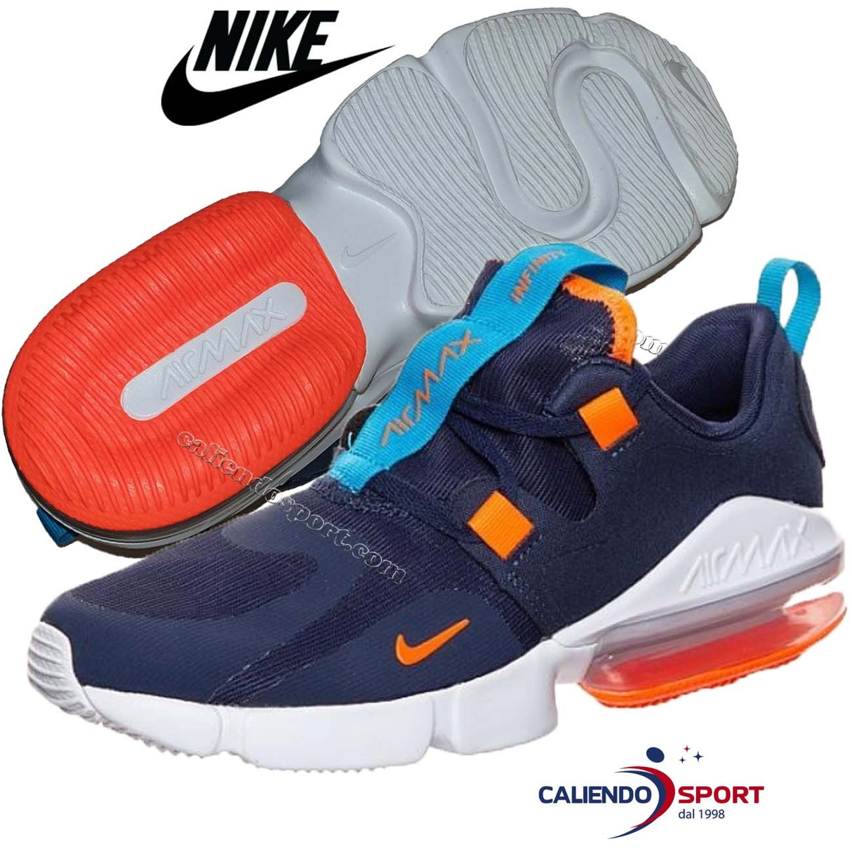 SCARPA NIKE BQ5309 400 AIR MAX INFINITY GS RAGAZZI