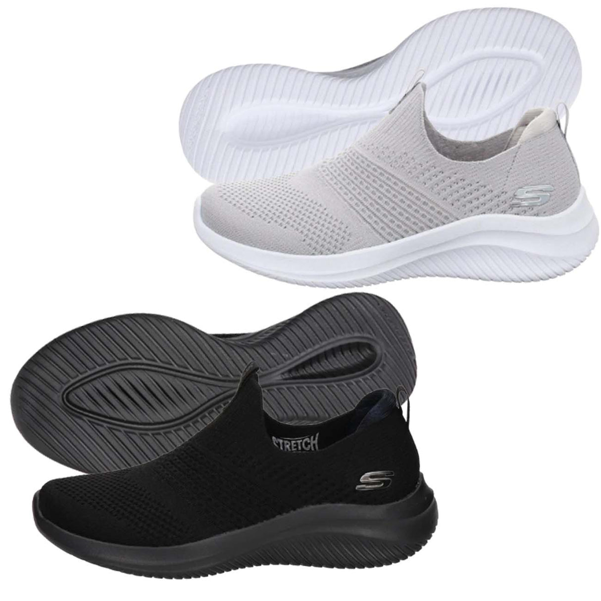 CHAUSSURES SKECHERS POUR FEMMES 149855 VEGAN ULTRA FLEX 3.0 SLIP