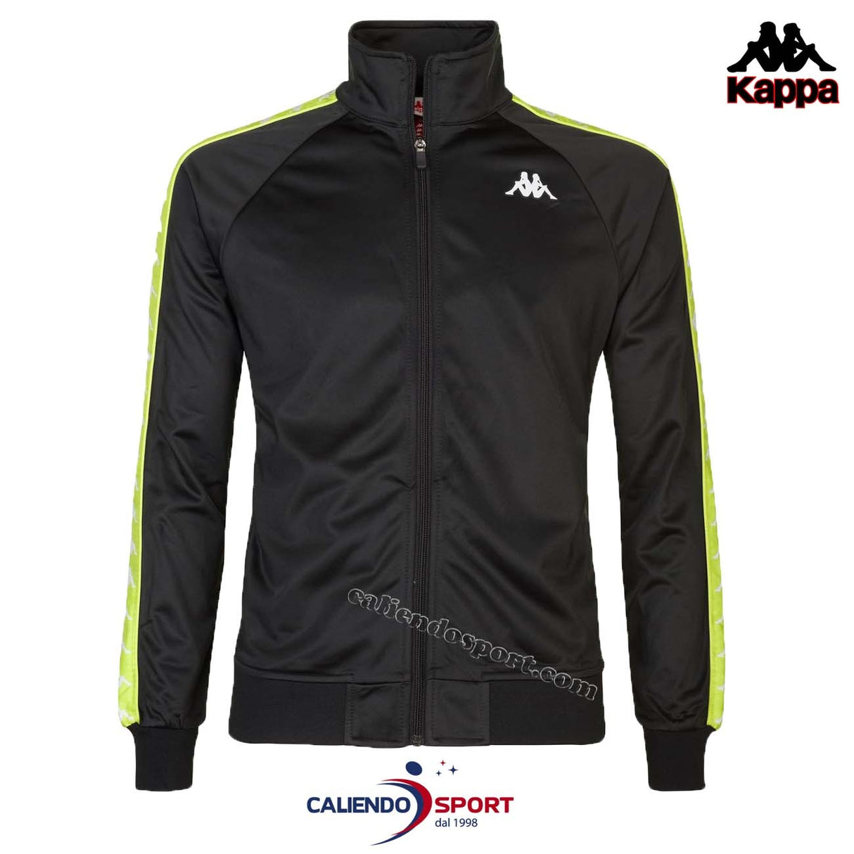 VESTE AJUSTÉE ANNISTON NOIRE KAPPA BAND 301EFU0 CAX