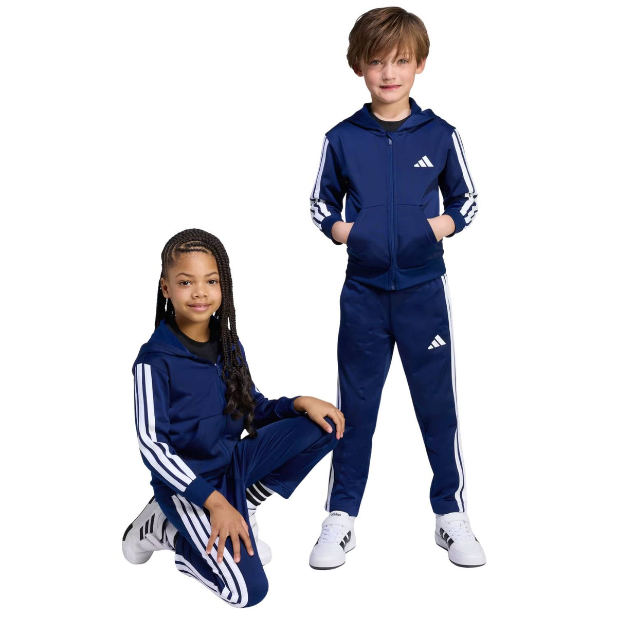 TUTA BAMBINI ADIDAS JX8753 ESSENTIALS BLU