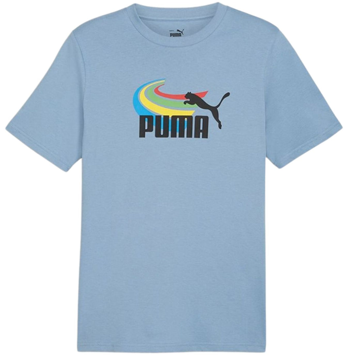 T-SHIRT PUMA 627908 20 GRAFHIC SUMMER CELESTE COTONE