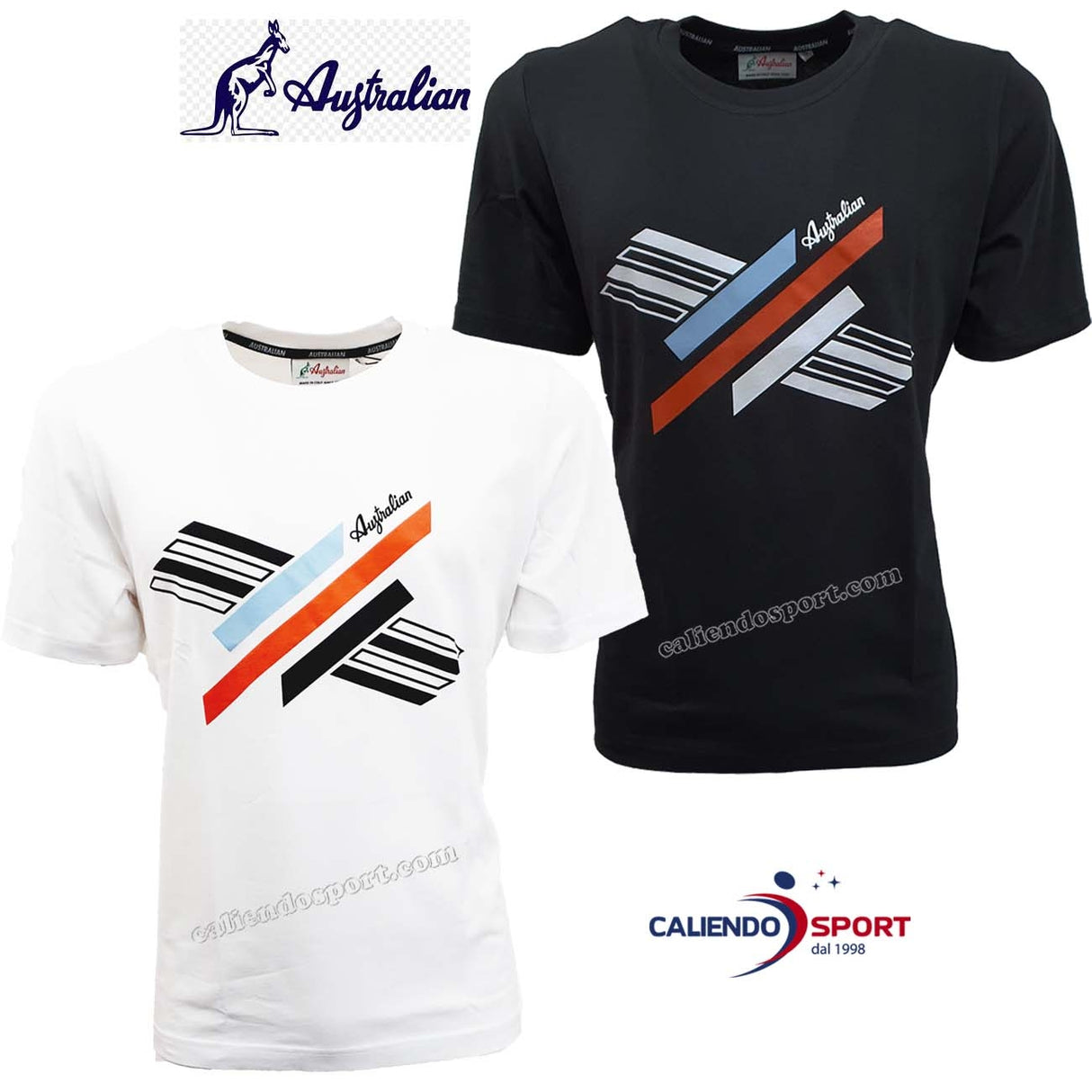 T-SHIRT AUSTRALIAN TS0013 MEZZA MANICA COTONE