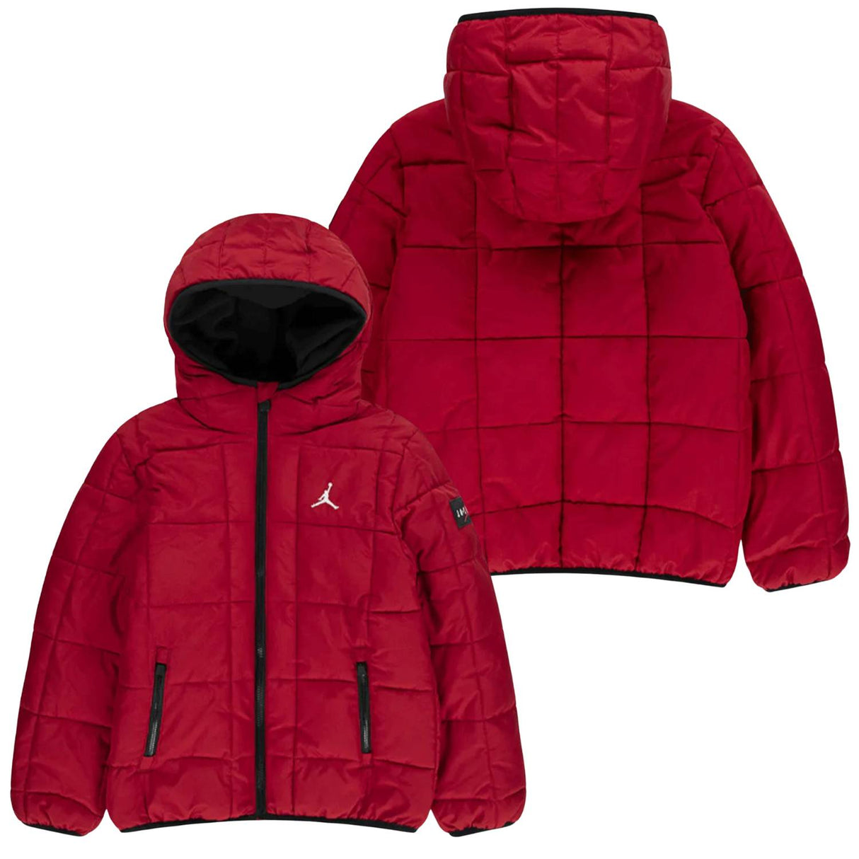 GIUBBOTTO RAGAZZI JORDAN 85F009 R78 ROSSO