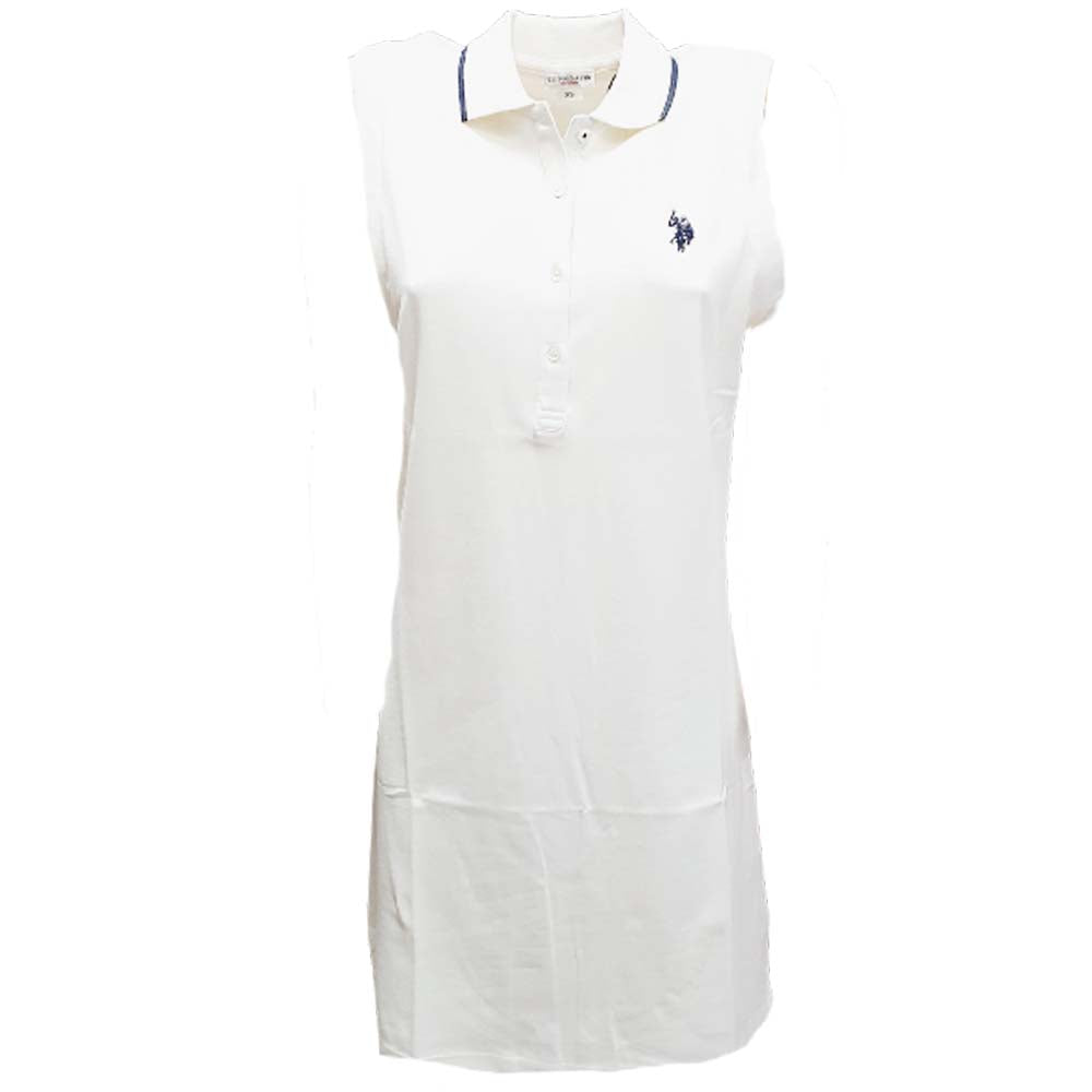 VESTITO DONNA U.S. POLO 48439 61486 COTONE SMANICATO
