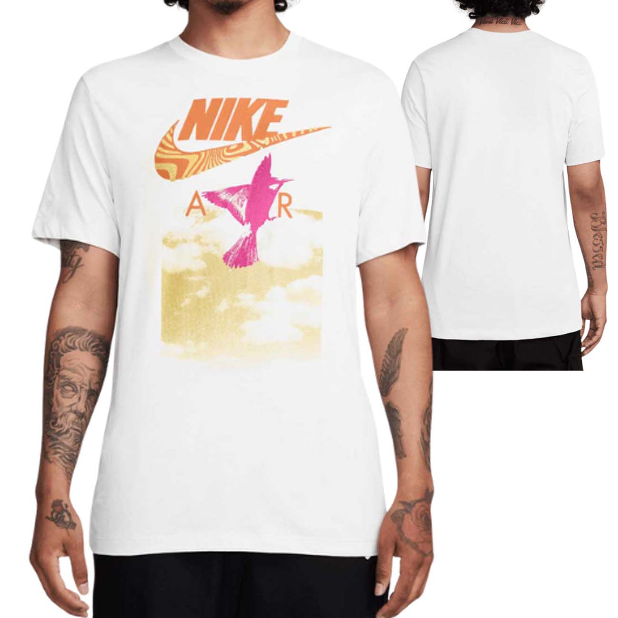 T-SHIRT NIKE FQ3774 100 SPORTWEAR EN COTON BLANC