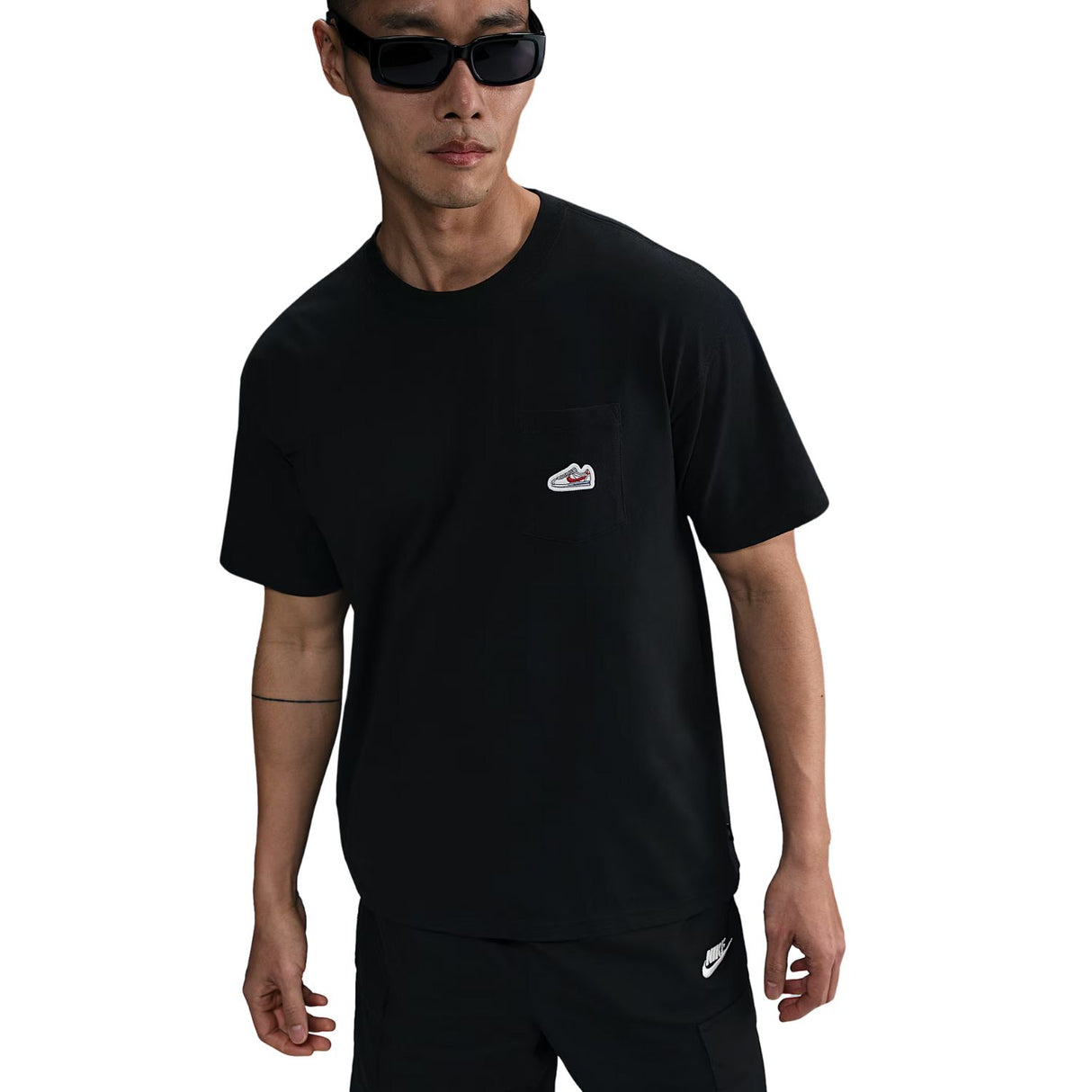 T-SHIRT NIKE IB1382-010 MAX 90 COTONE NERO