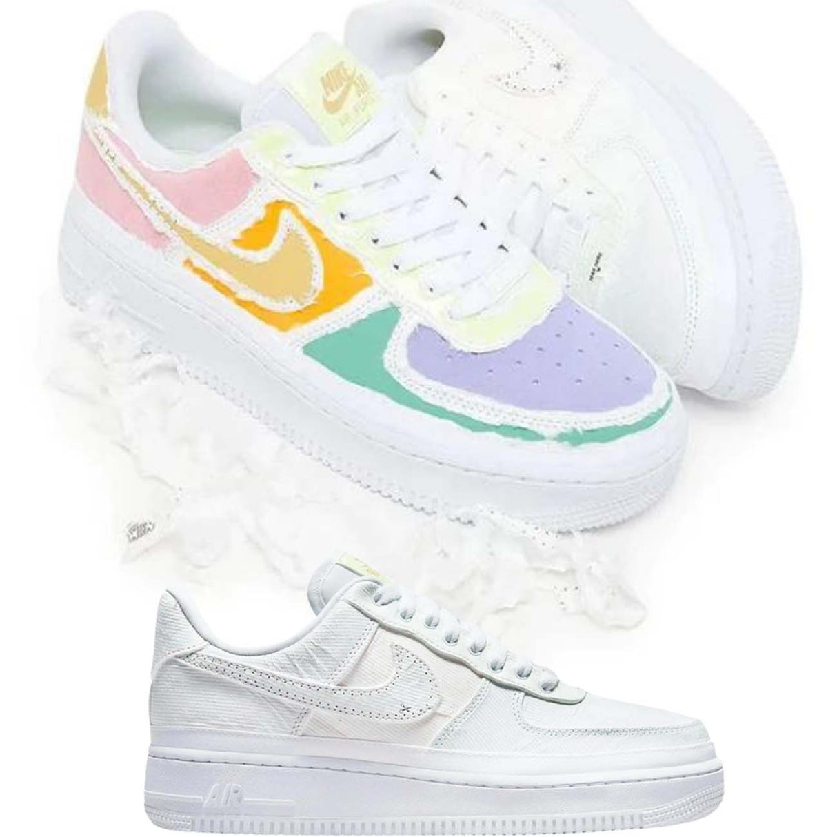 SCARPA NIKE AIR FORCE ONE 1 07 DJ6901 600 PRM