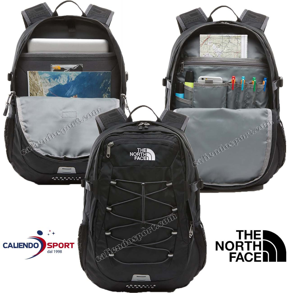 THE NORTH FACE BACKPACK TOCF9CKTO BOREALIS CLASSIC BLACK 29L