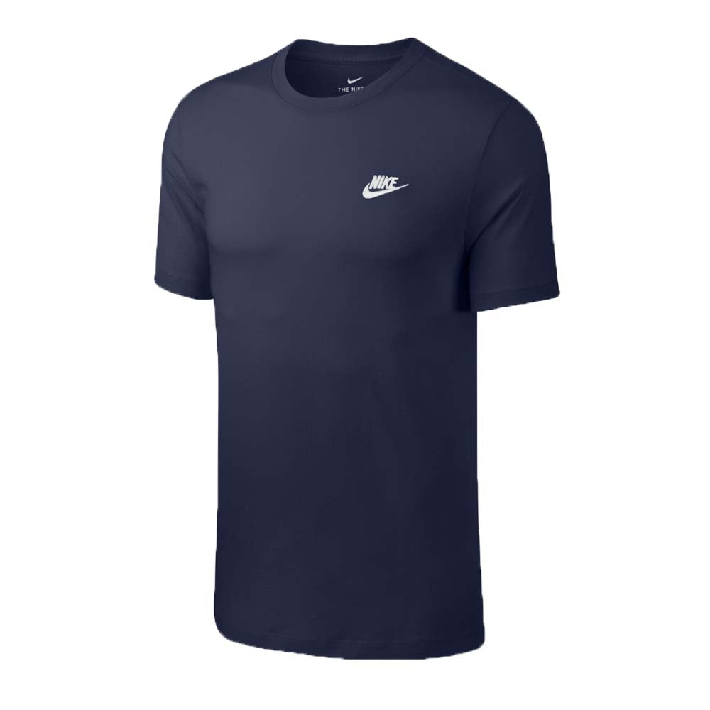 T-SHIRT SPORTSWEAR CLUB EN COTON BLEU NOIR NIKE AR4997