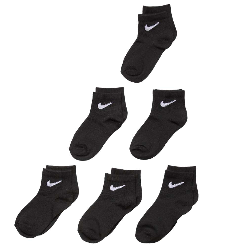 NIKE KIDS SOCKS RN0029 6 PAIRS LIGHTWEIGHT