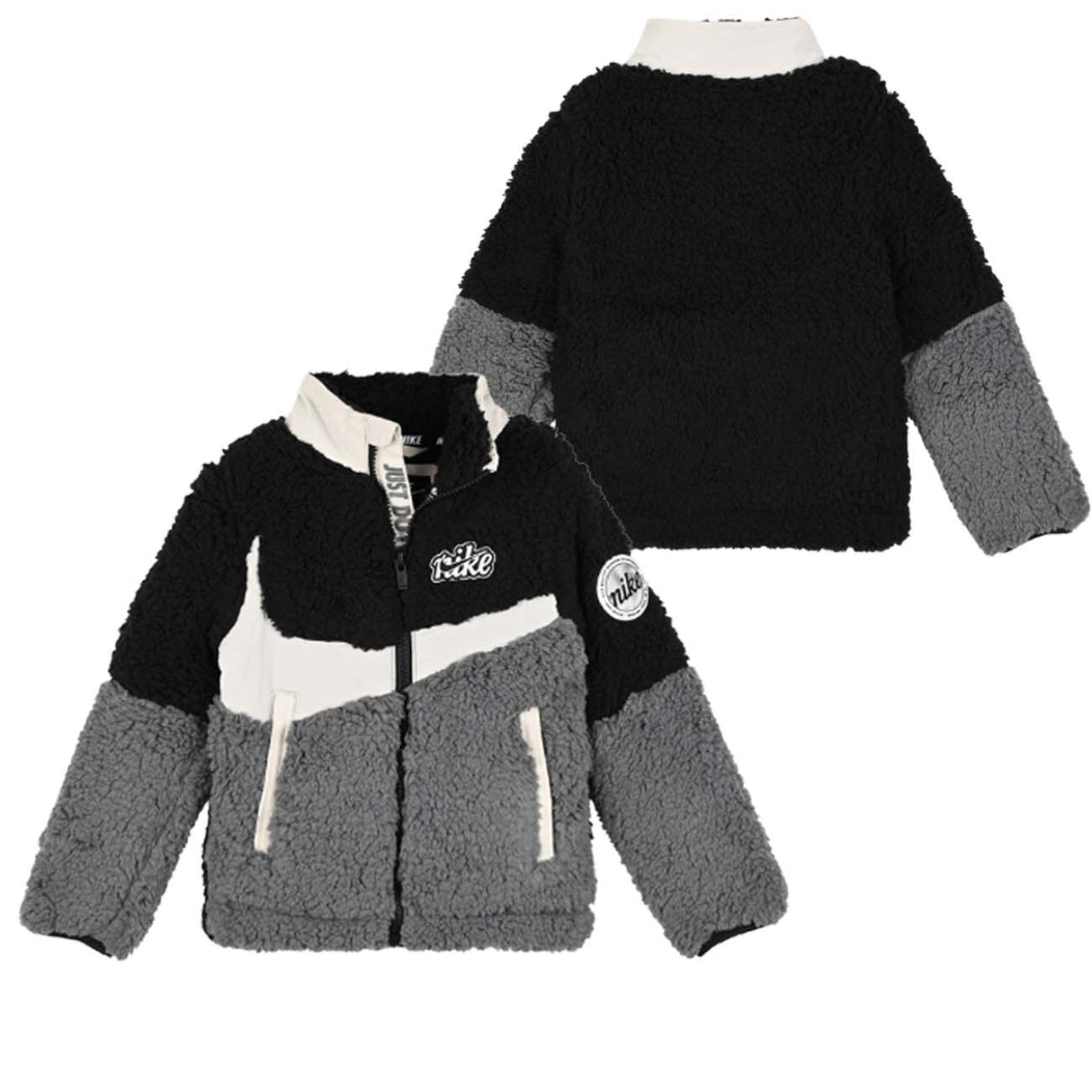 GIUBBOTTO RAGAZZI NIKE 86J734 023 COTONE FELPATO