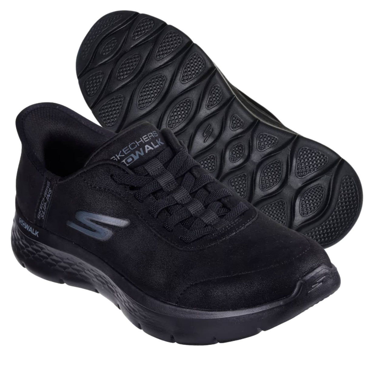 SCARPA DONNA SKECHERS 124837 BBK SLIP INS