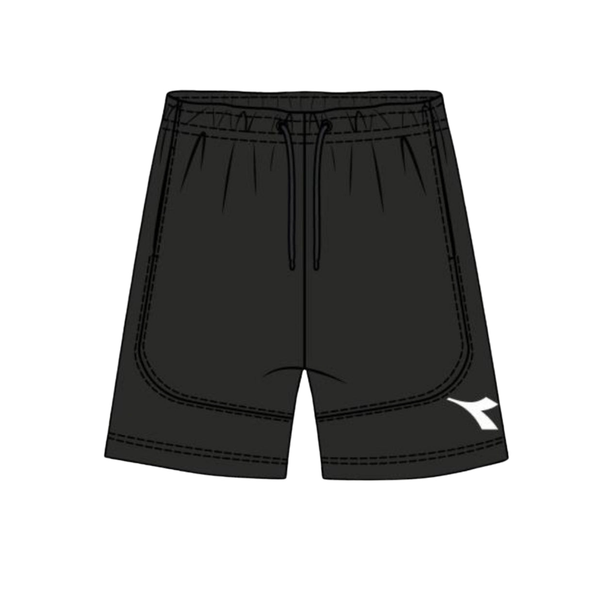 PANTALONCINO DIADORA 181741 80013 NERO COTONE