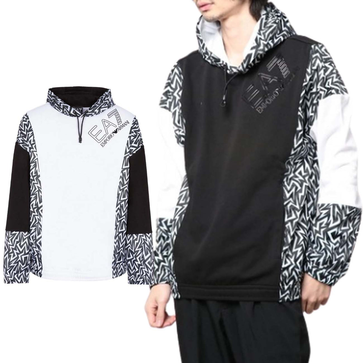 FELPA ARMANI EA7 3LPM08PJ05Z VISIBILITY COTONE