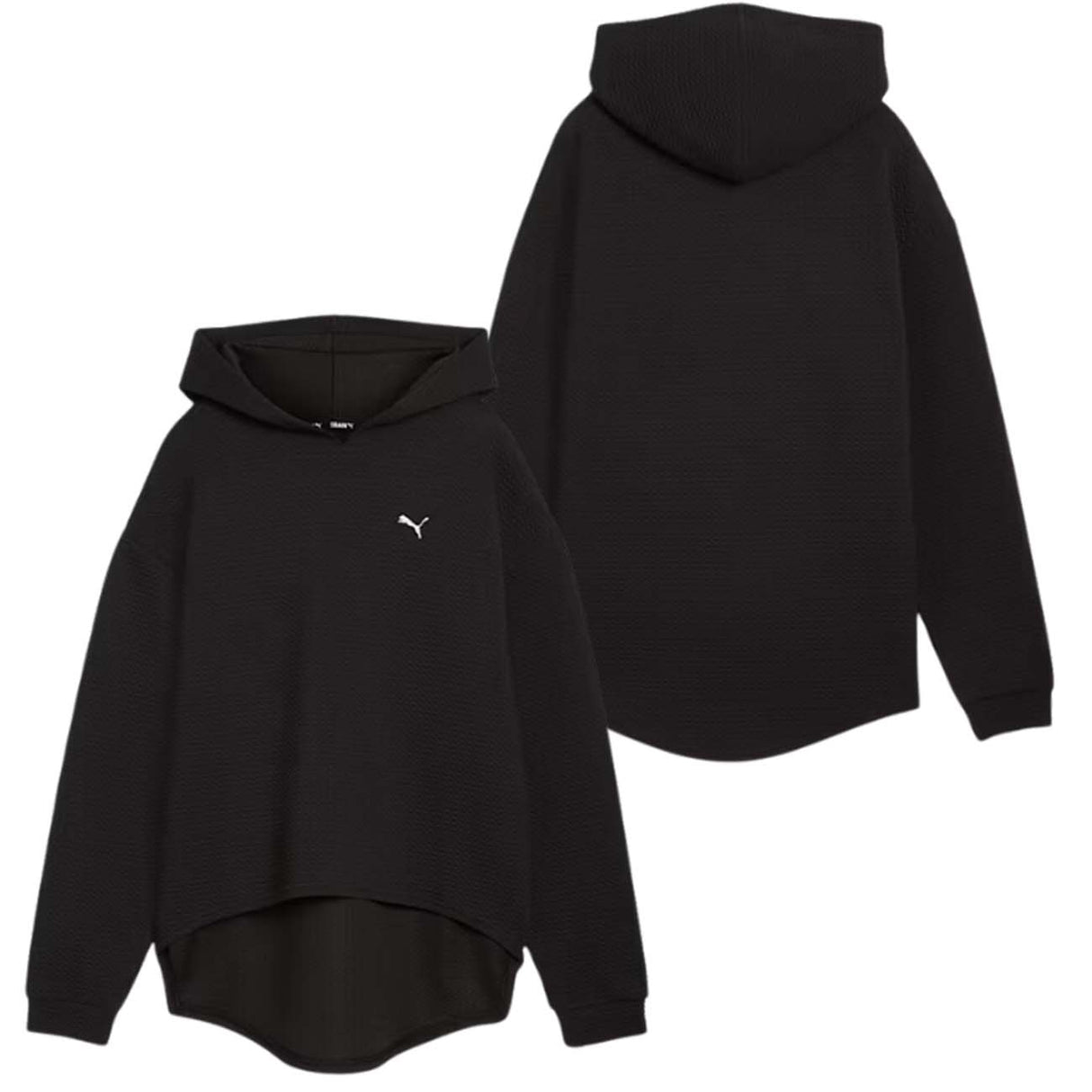 FELPA DONNA PUMA 525756 01 STUDIO NERO