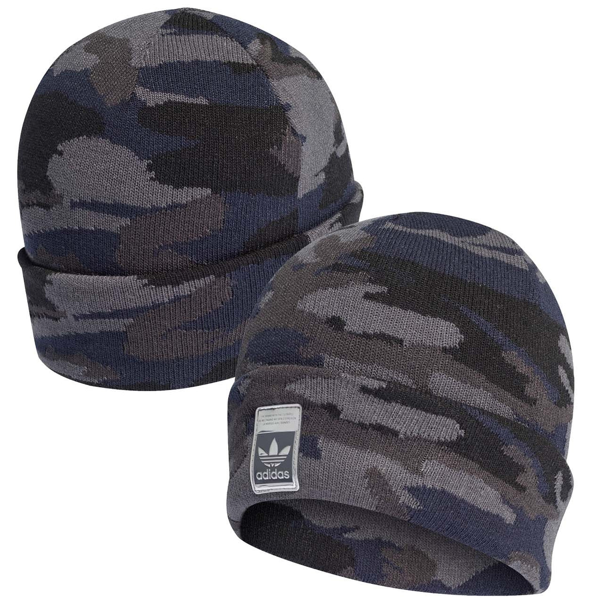 ADIDAS H25293 CASQUETTE UNISEXE À MANCHETTE EN TRICOT CAMO