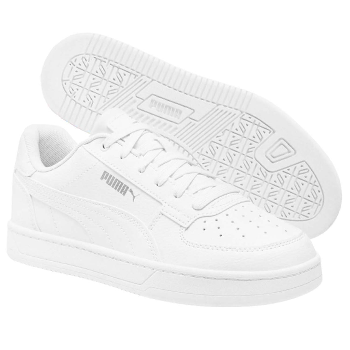 SCARPA RAGAZZE PUMA 393837 02 CANVEN 2 0 BIANCO