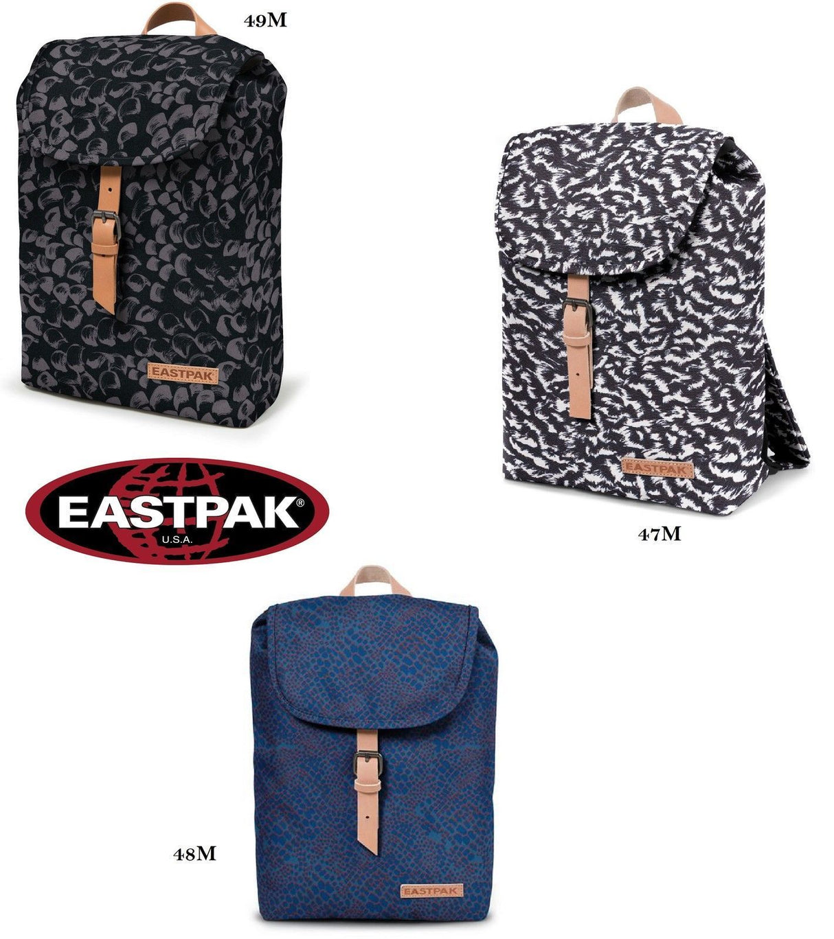 ZAINO EASTPAK EK64B Krystal 12L UNISEX SPORT PALESTRA TEMPO LIBERO VIAGGIO