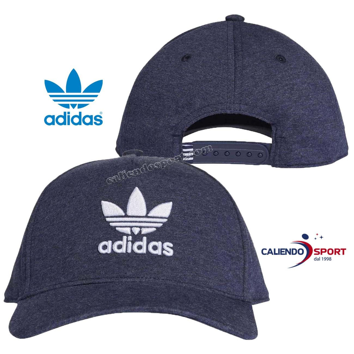 CAPPELLO ADIDAS DV0179 BLU MELANCE BERRETTO AF SPORT COTONE
