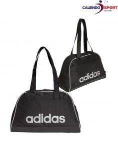 Adidas Essentials Linear Bowling Bag Women's Sports Gym Training Black  HY0759