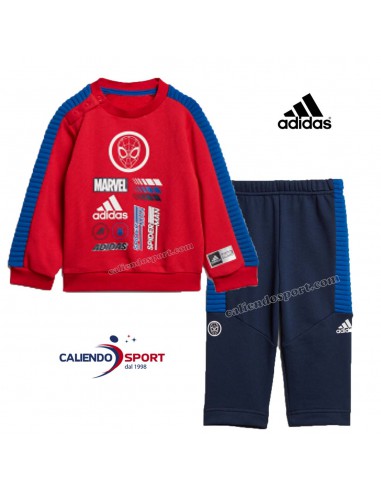 childrens red adidas tracksuit