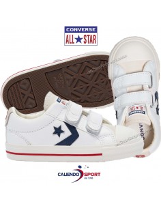 SHOE CONVERSE BABY 769707C WHITE WITH TEAR-OFF جدول مقاسات