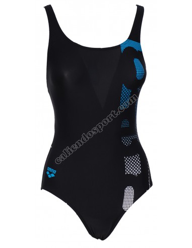 Visita lo Store di ArenaARENA Ragazza Illusion Costume Da Nuoto Blu Marino 