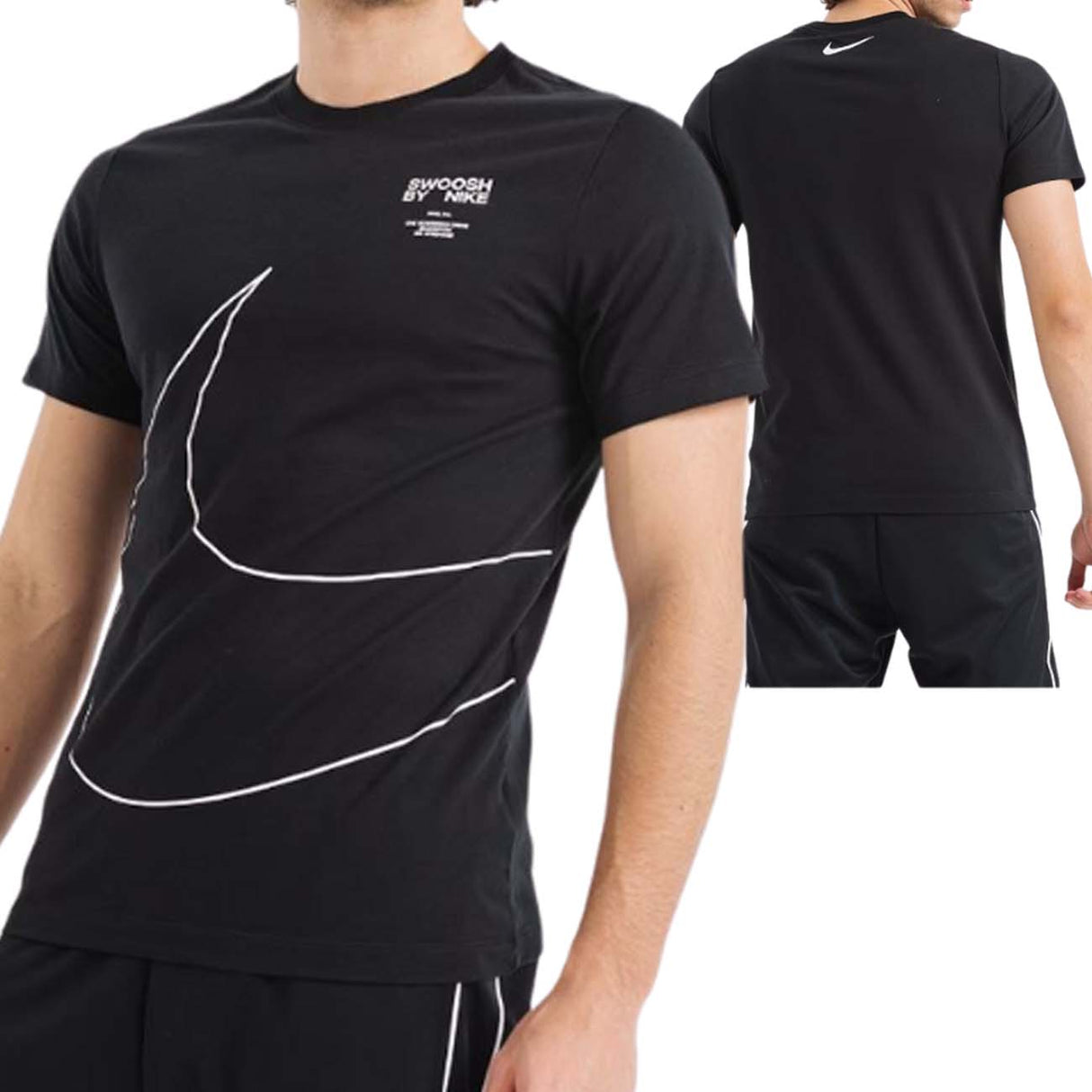 T-SHIRT NIKE DZ2883 010 NERO COTONE