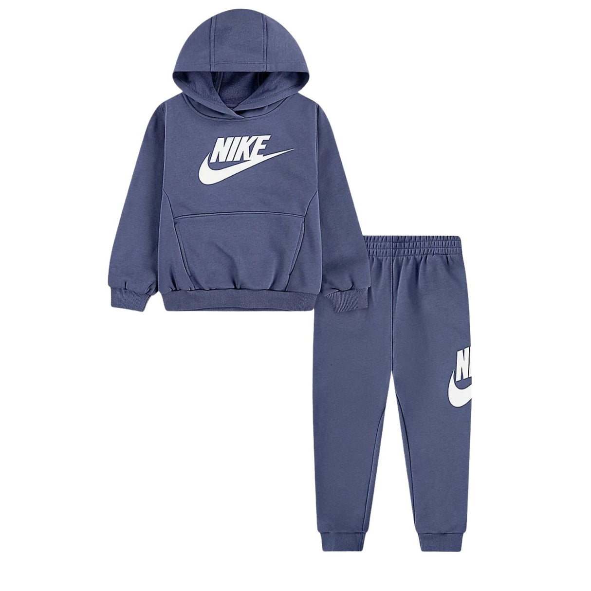 TUTA BAMBINI NIKE 86L135 UG5 BLU COTONE FELPATO