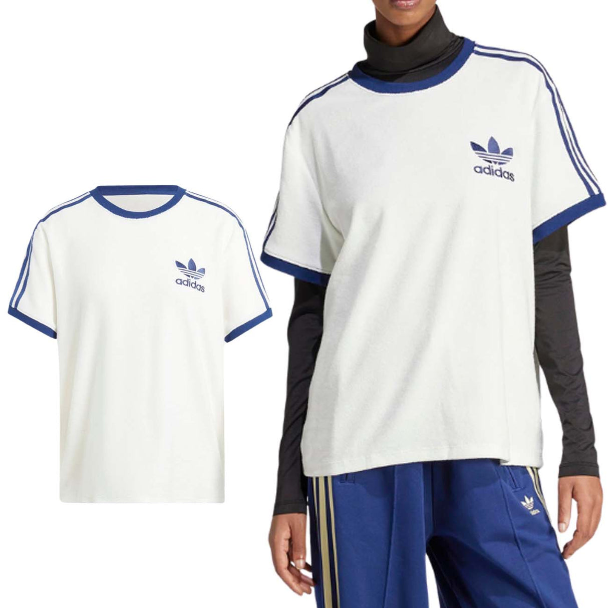 T-SHIRT ADIDAS IT9842 COTONE 3 STRISCE ESSENTIALS