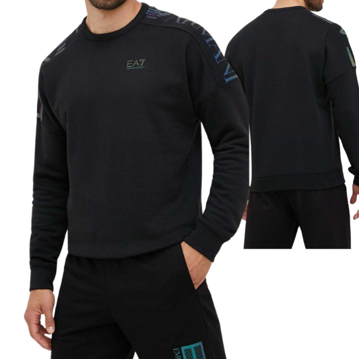 ARMANI EA7 SWEATSHIRT 6LPM54 PJHLZ COTTON SWEATSHIRT