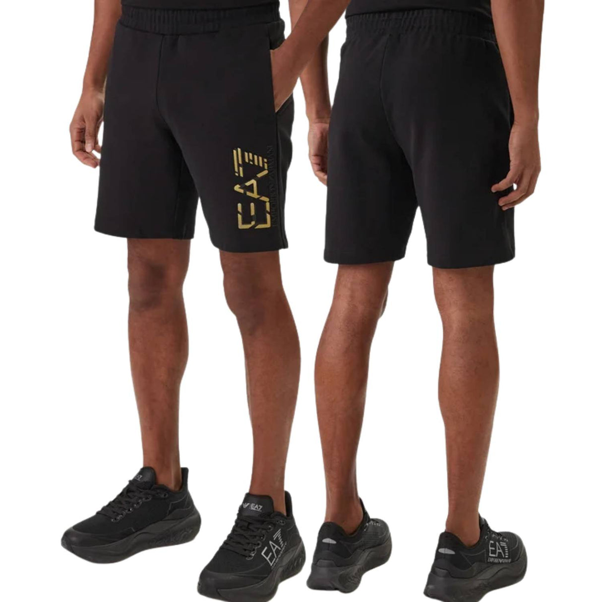 PANTALONCINO ARMANI EA7 E26 7M001564 AF17787 UC001 NERO
