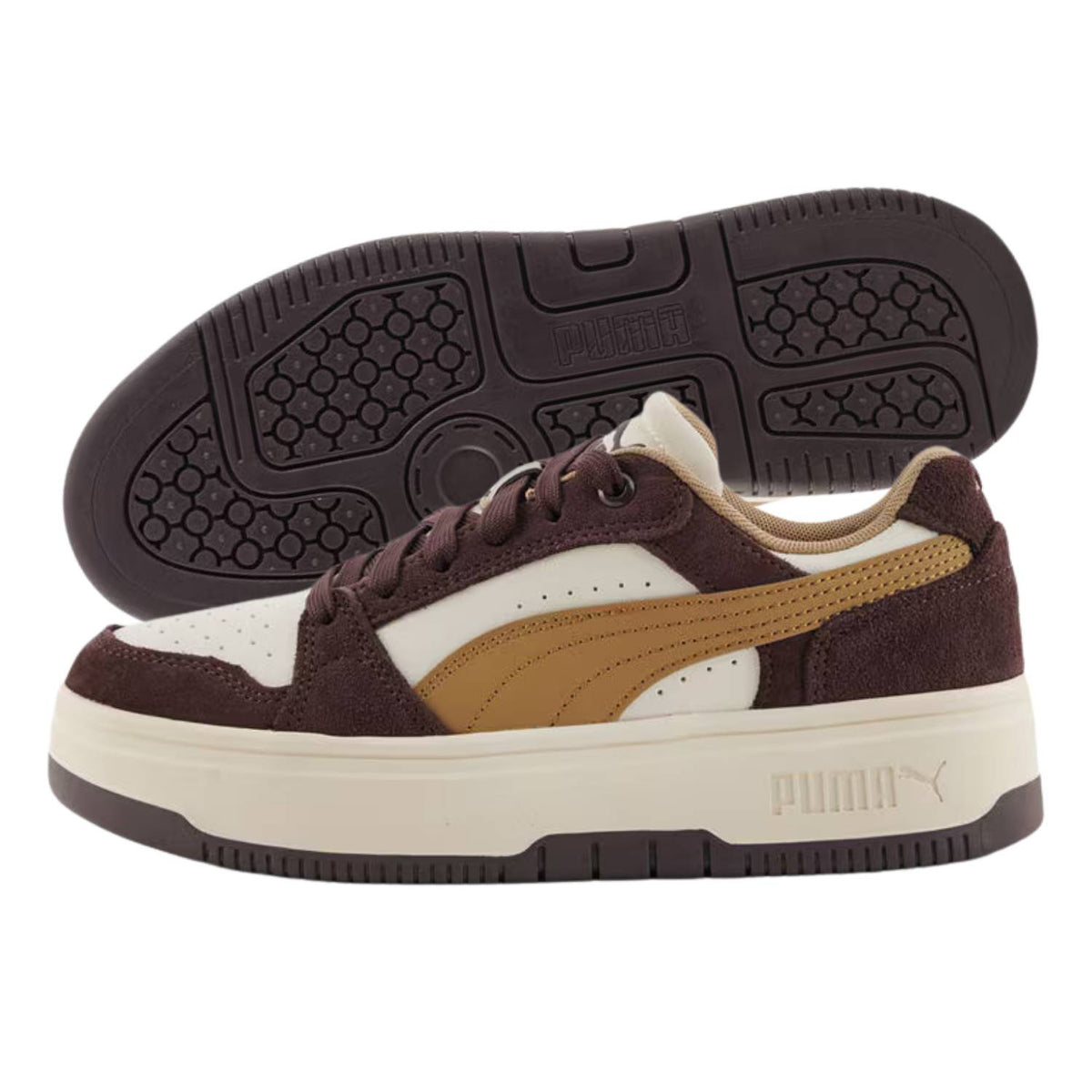 SCARPA PUMA 402593-10 REBOUND LOW SNEAKER