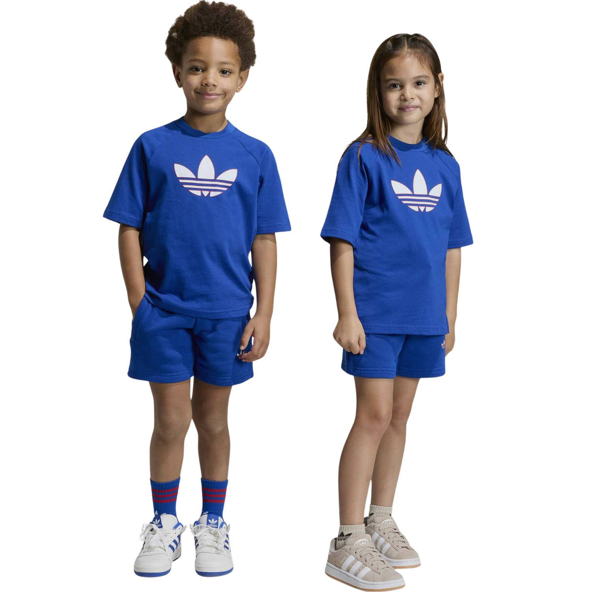 COMPLETO BAMBINI ADIDAS KD5763 TREFOIL LOOSE COTONE UNISEX