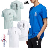 T-SHIRT COL ROND EN COTON ADIDAS FM6085 FM6084 FM6086