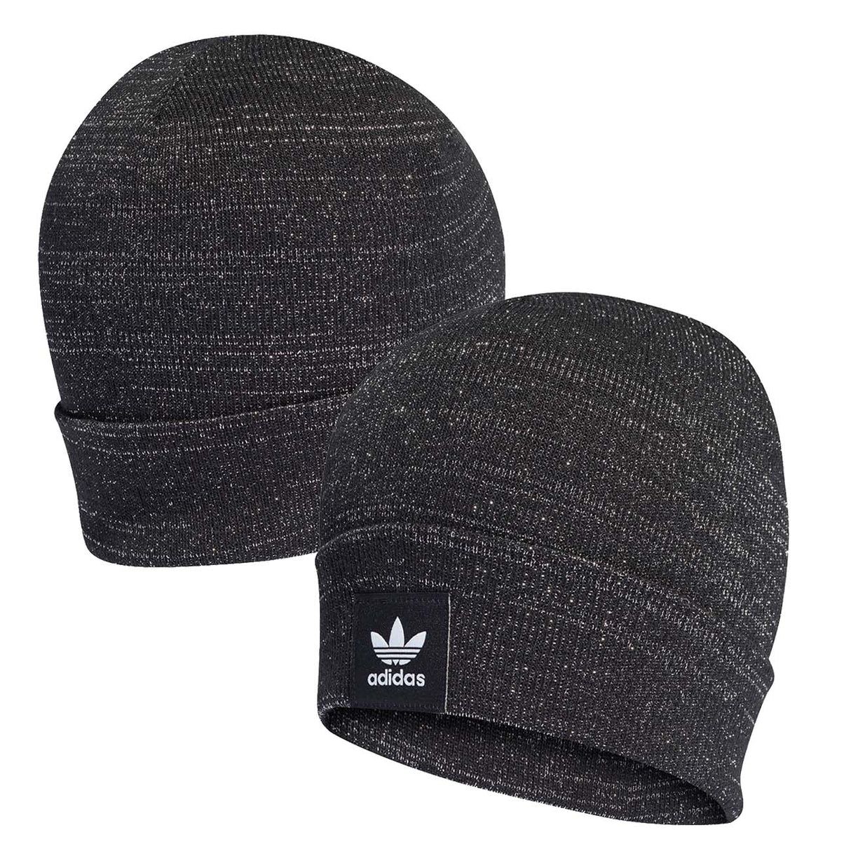 ADIDAS WOMEN'S H35541 ADICOLOR CUFF KNIT GLITTER CAP