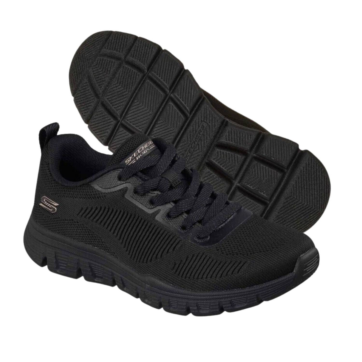 SCARPA DONNA SKECHERS 117700 BBK BOBS B LITE NERO
