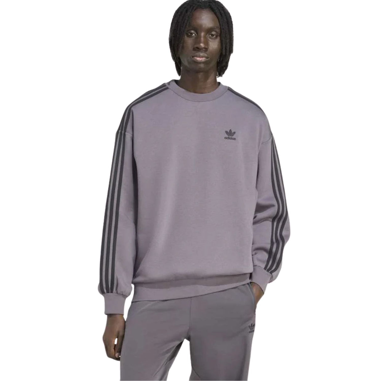 FELPA ADIDAS JY1402 ADICOLOR GRIGIO