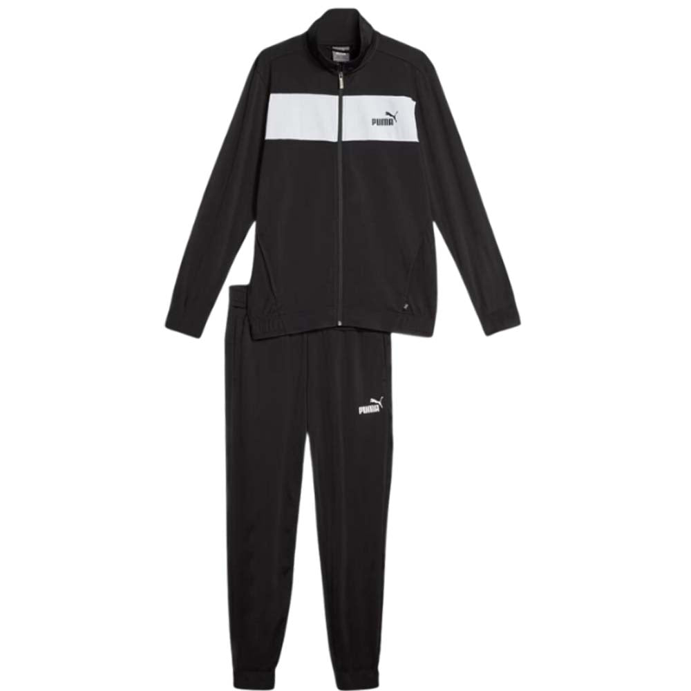 Marchio Puma Pantalone Tuta Completa Tuta Puma Nera E Oro Uomo