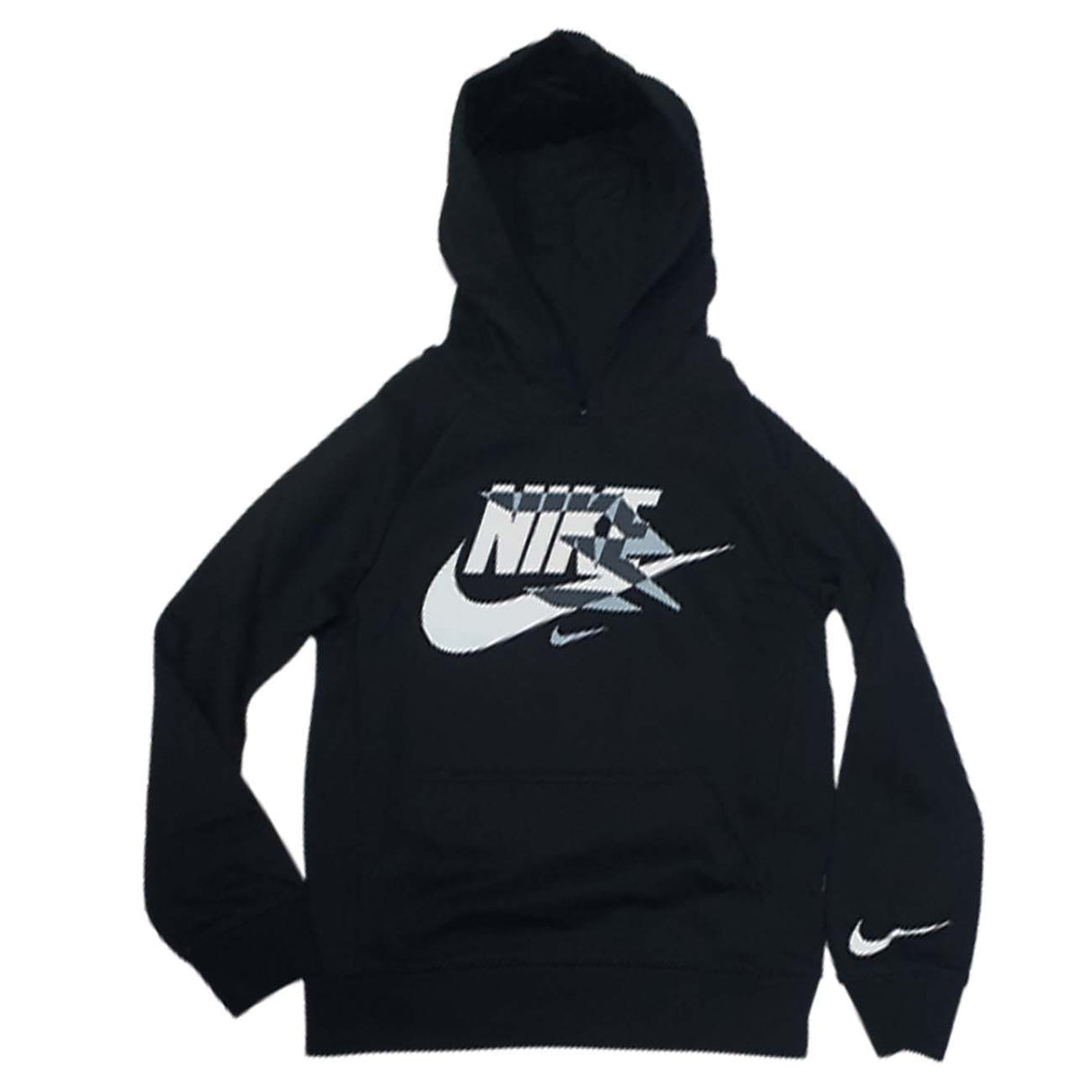 FELPA RAGAZZI NIKE 9Q0870-023 NERO FELPATA