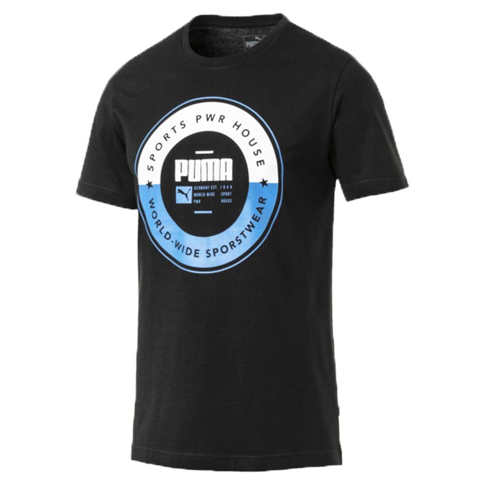 PUMA MEN'S T-SHIRT 854078 EXECUTION TEE COTTON SPORT -