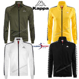 GIACCA KAPPA BANDA 301EFU0 ANNISTON UOMO DONNA VERDE BIANCO NERO GIALLO