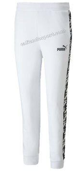 PANTALONE PUMA DONNA 581221 01 NERO COTONE AMPLIFIED