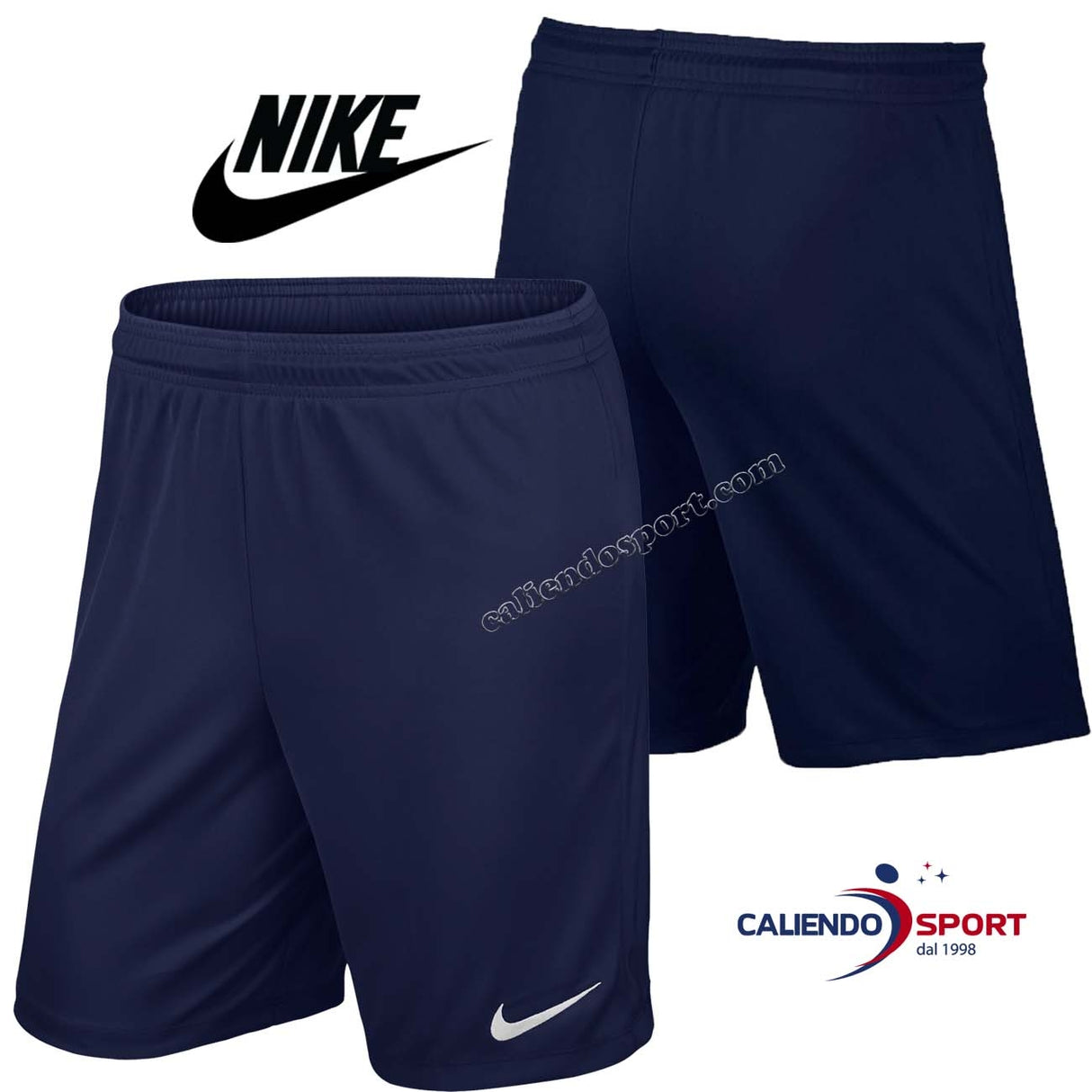 -NIKE 725887 410 PARK II BLUE SHORTS