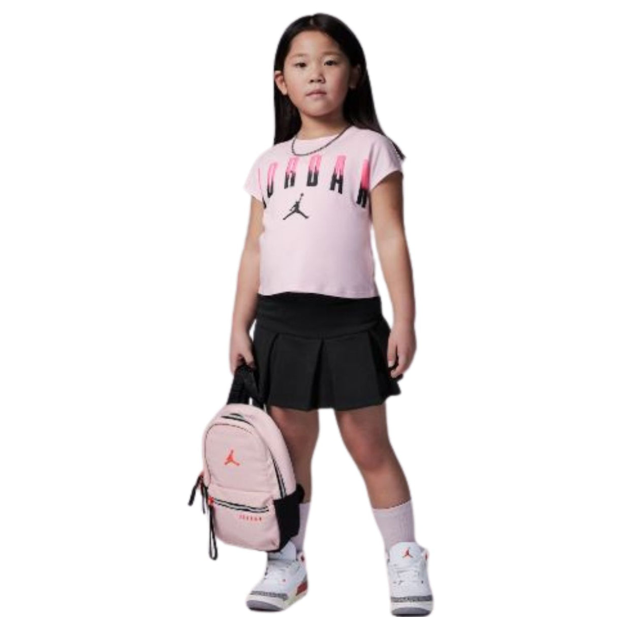 COMPLETO BAMBINA JORDAN 35D974 G0T GONNA+T-SHIRT